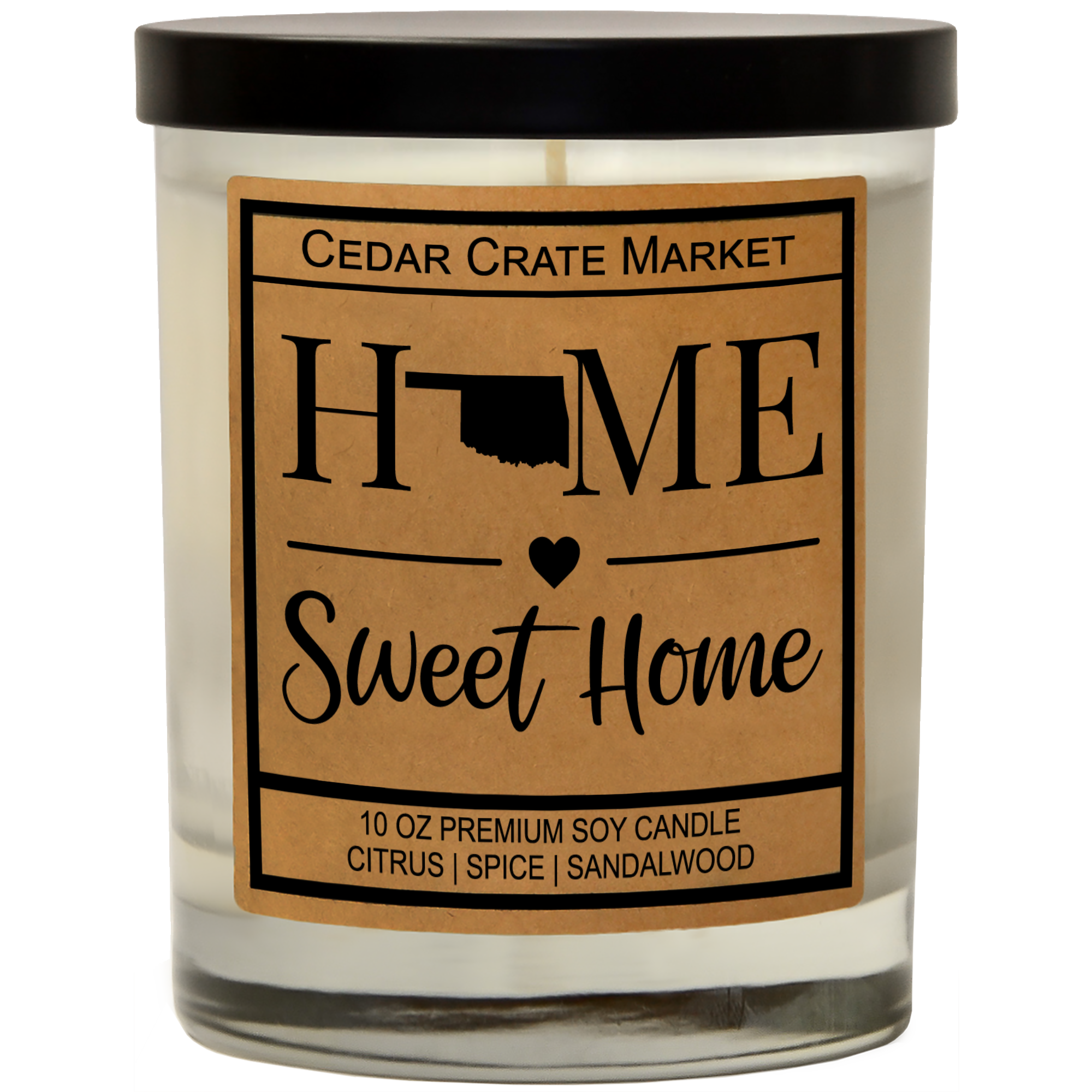Home Sweet Home State Pride Soy Candle