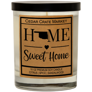 Home Sweet Home State Pride Soy Candle