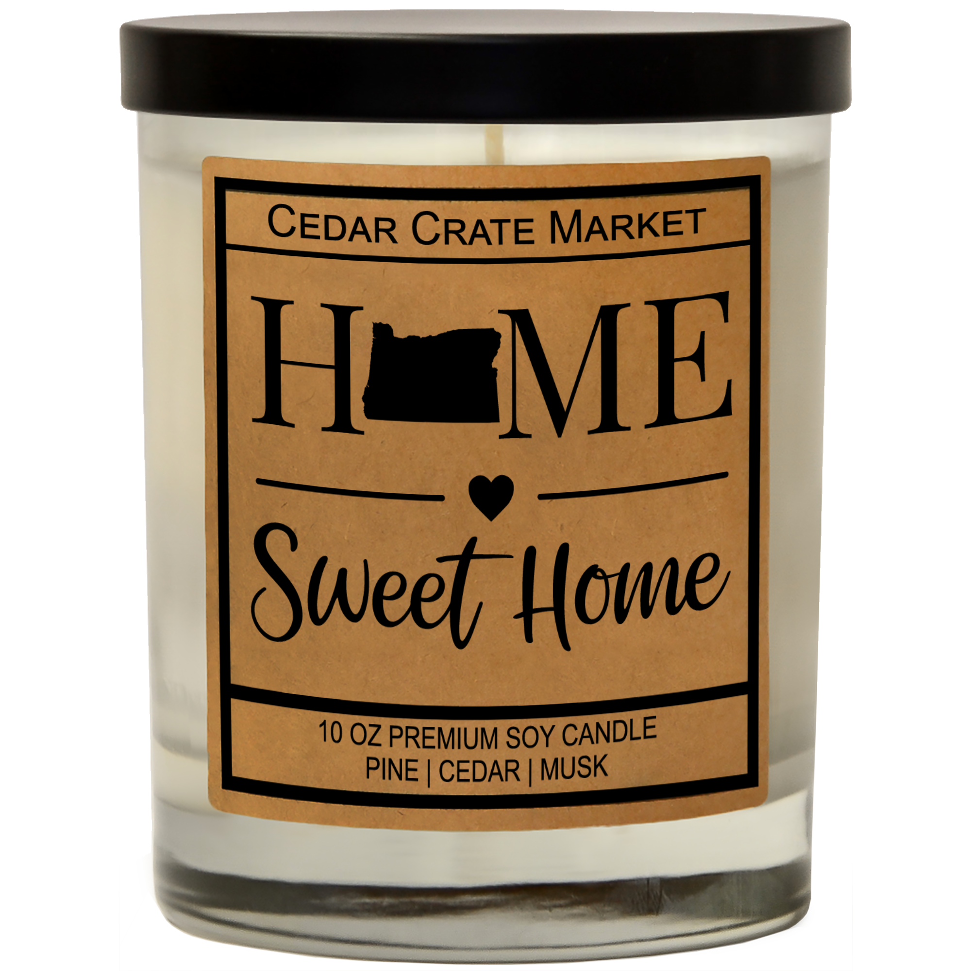 Home Sweet Home State Pride Soy Candle