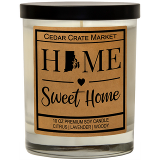 Home Sweet Home State Pride Soy Candle