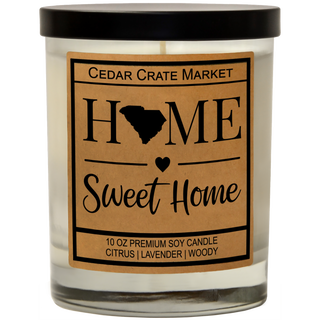 Home Sweet Home State Pride Soy Candle