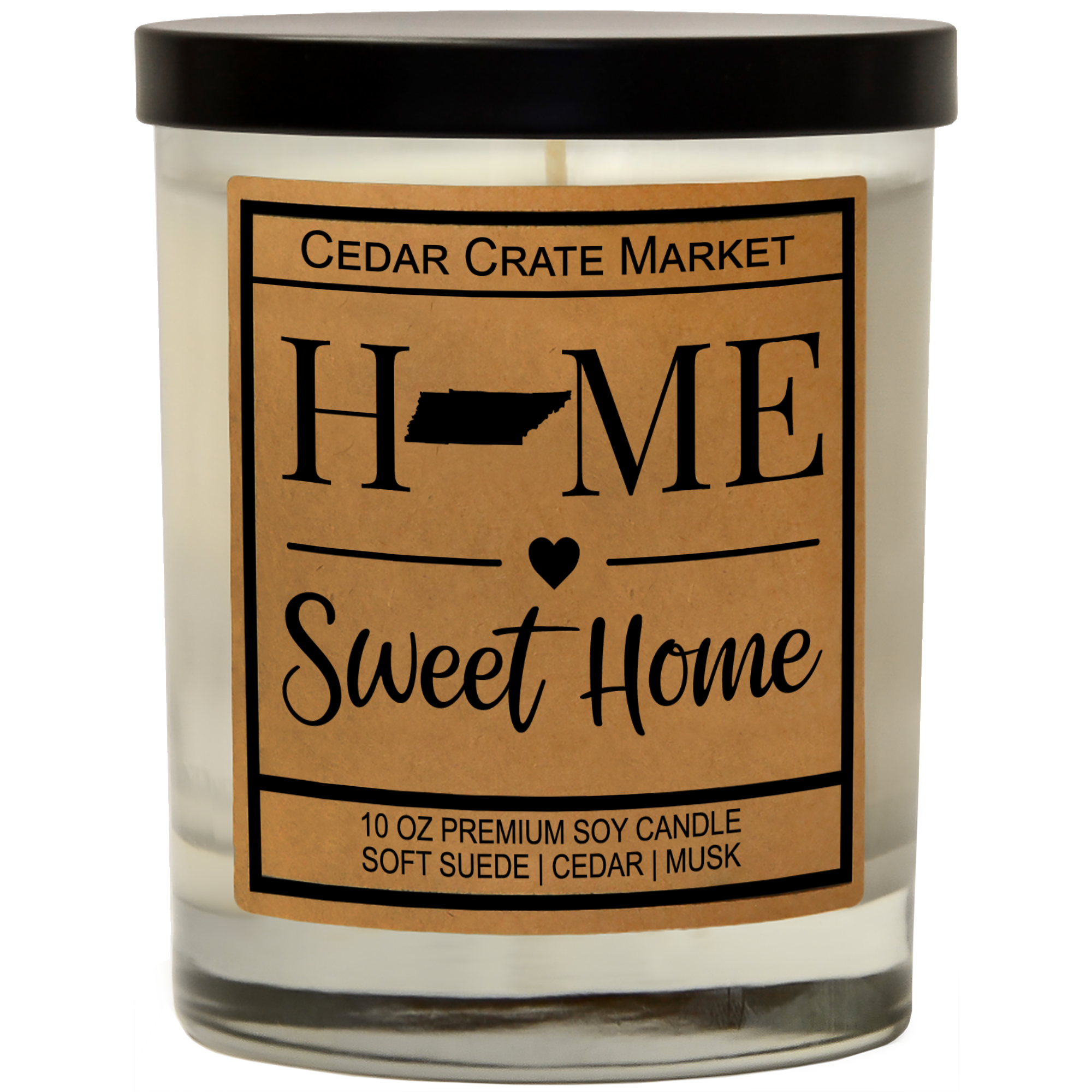 Home Sweet Home State Pride Soy Candle