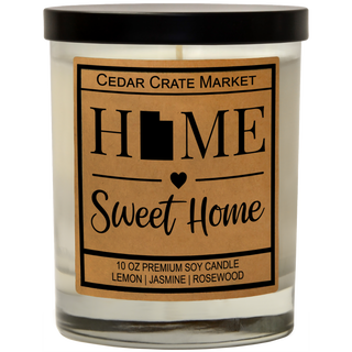 Home Sweet Home State Pride Soy Candle