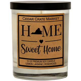 Home Sweet Home State Pride Soy Candle
