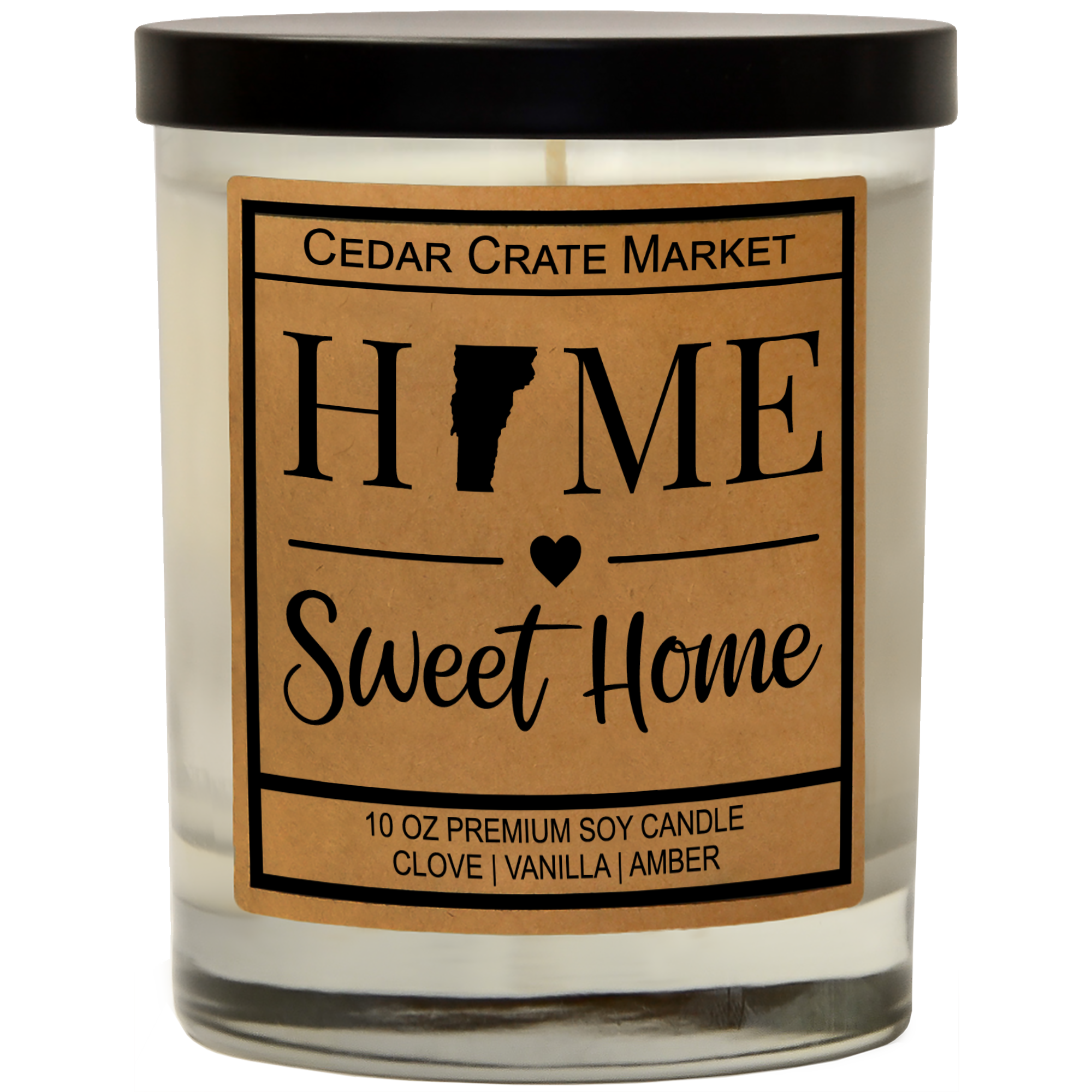 Home Sweet Home State Pride Soy Candle