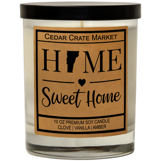 Home Sweet Home State Pride Soy Candle