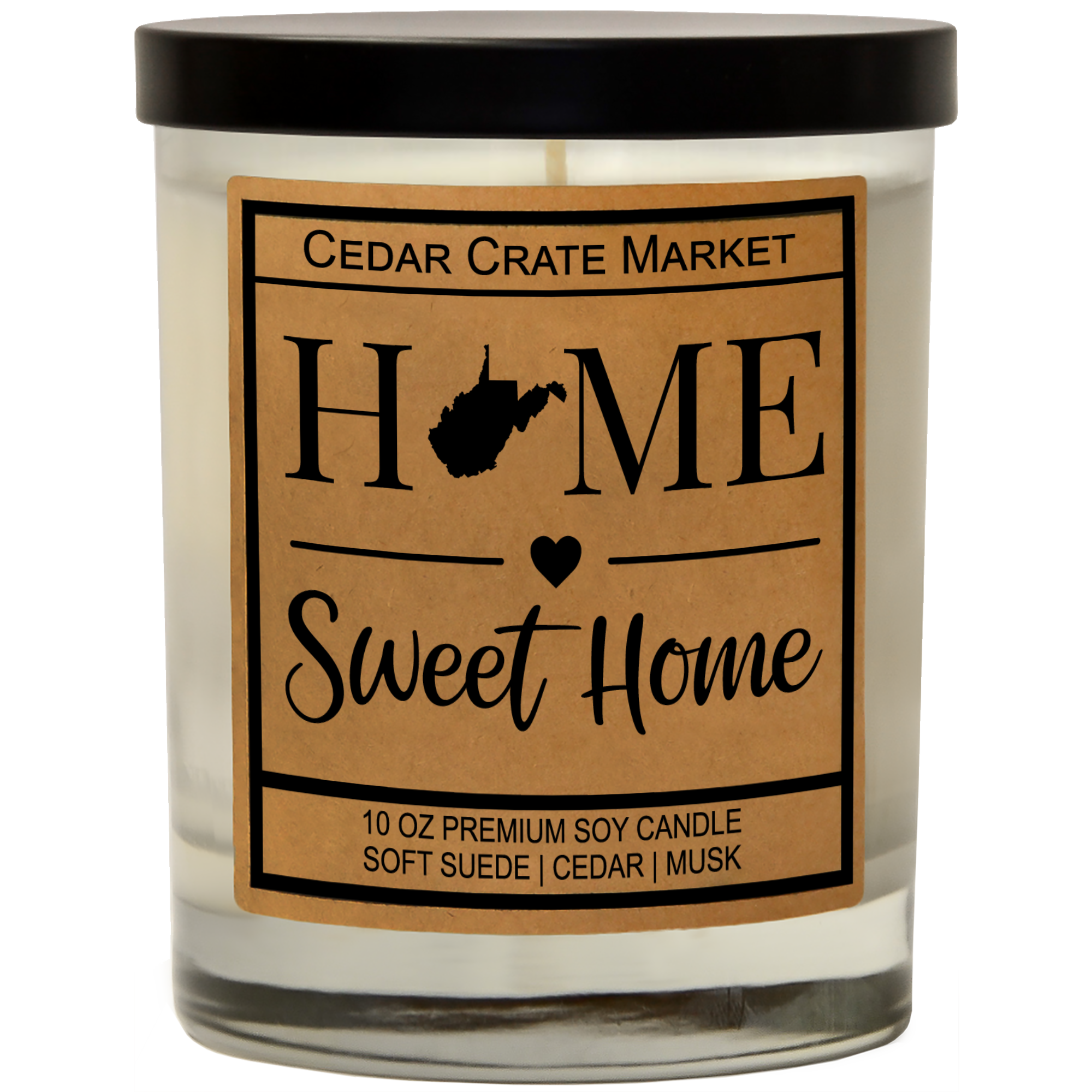 Home Sweet Home State Pride Soy Candle