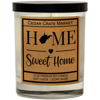 Home Sweet Home State Pride Soy Candle