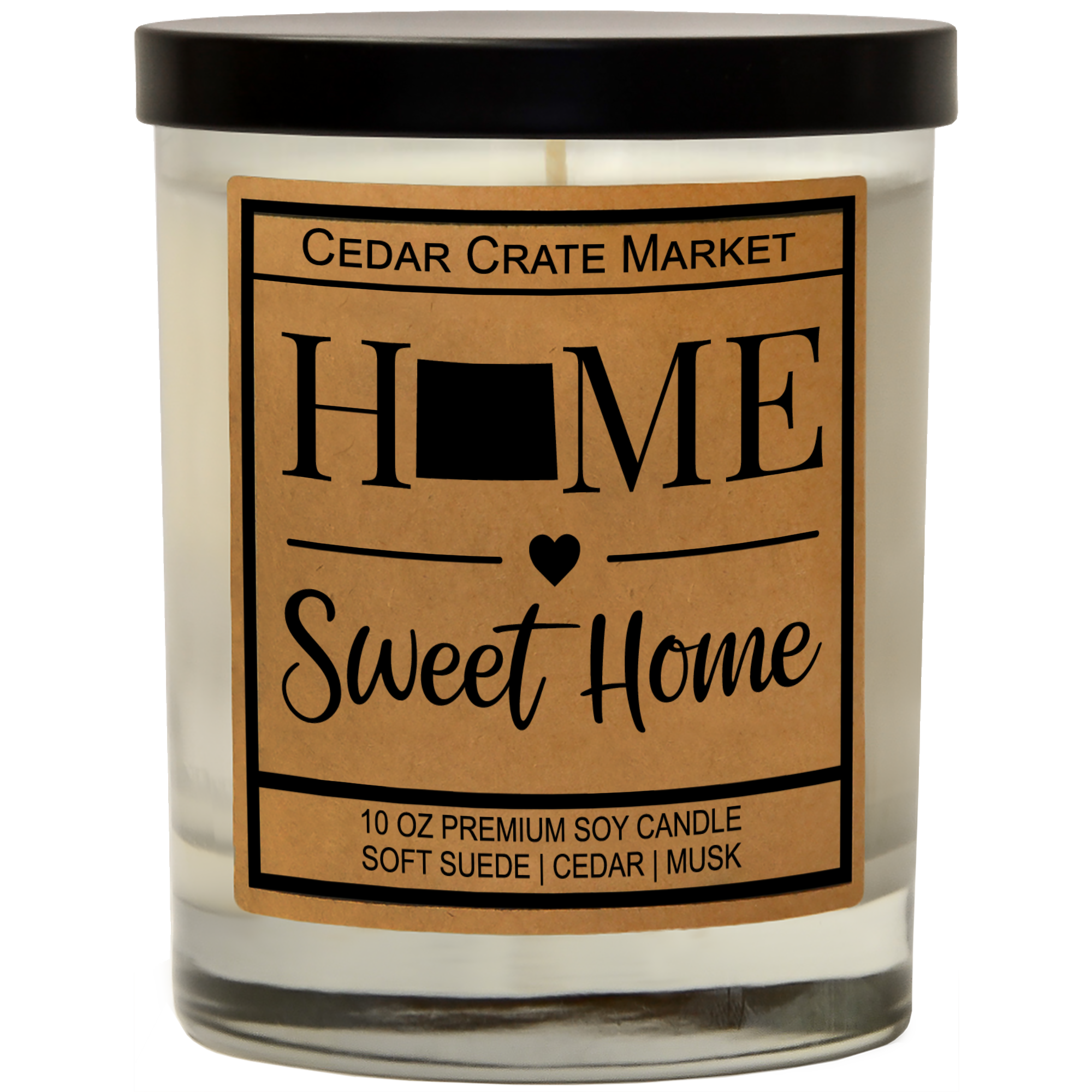 Home Sweet Home State Pride Soy Candle