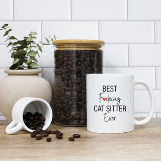 Best Fucking Cat Sitter Ever Mug