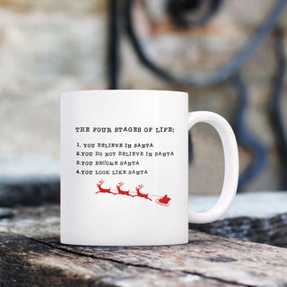 The Four Stages Of Life Mug