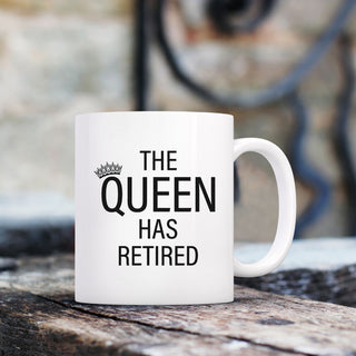 The Queen has Retired Mug