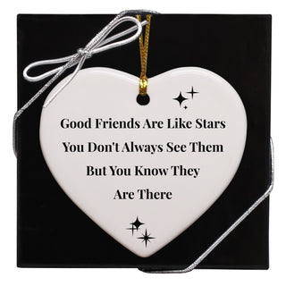 Good Friends Are Like Stars Keepsake Ornament