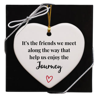 It's The Friends We Meet Along The Way Keepsake Ornament