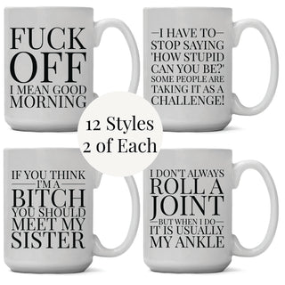 Pre-Pack 24 Best Sellers Coffee Mugs