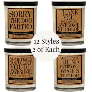 Pre-Pack 24 Sassy Signature Candles