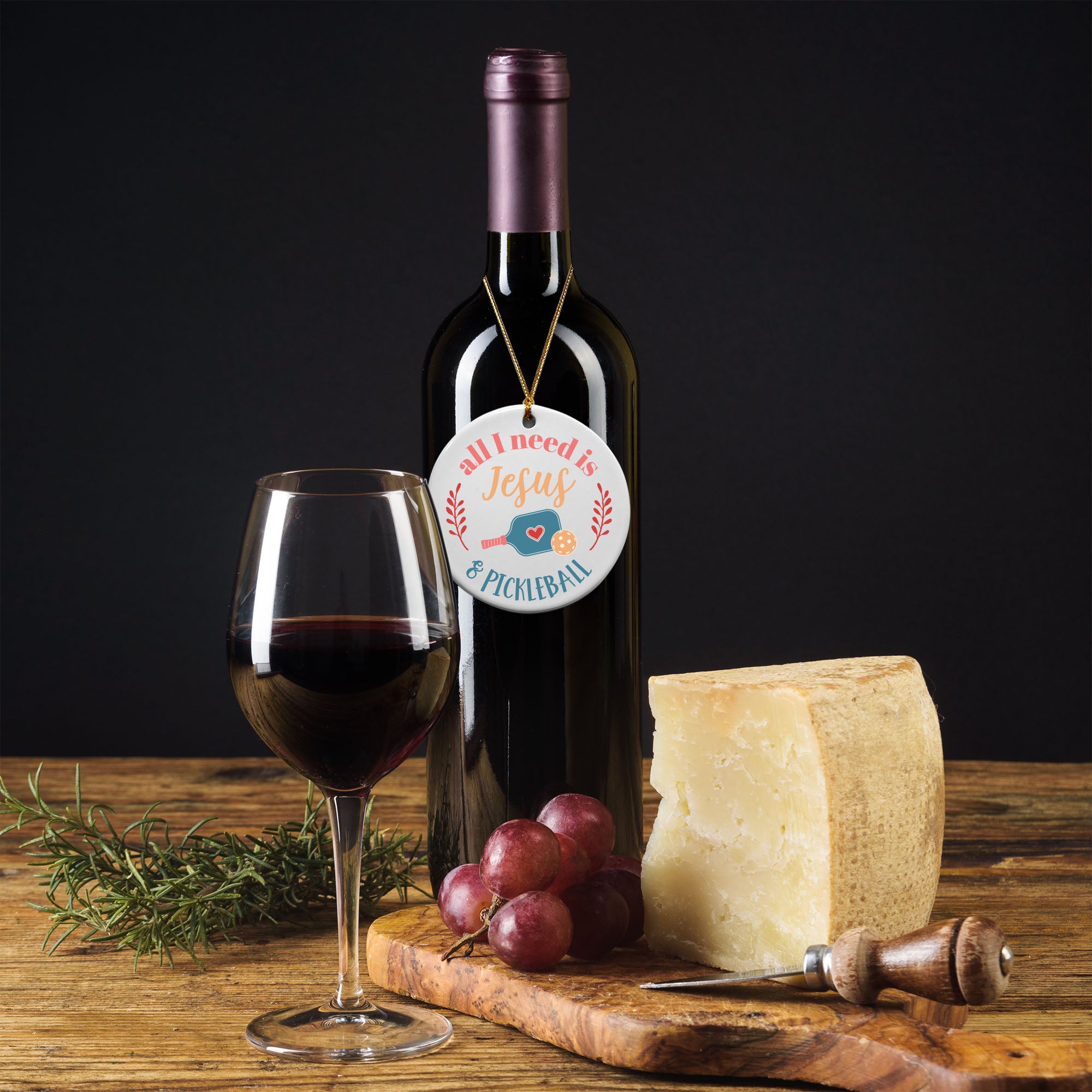 All I Need Is Jesus And Pickleball Keepsake Ornament