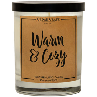 Warm & Cozy Soy Candle