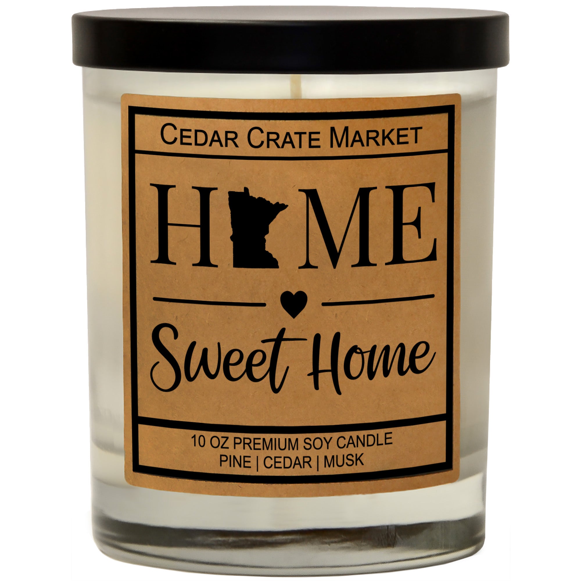 Home Sweet Home State Pride Soy Candle