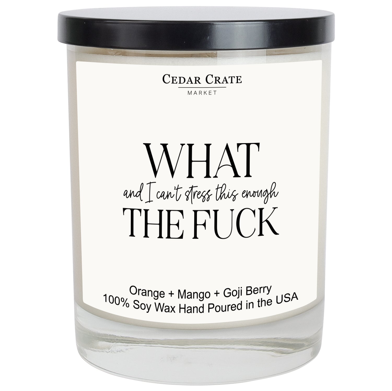 What (And I Can't Stress This Enough) The Fuck White Candle