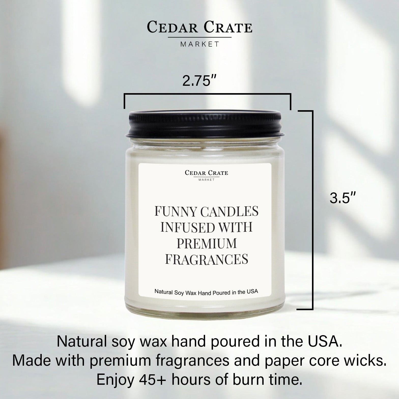 You Did It! We Weren't Worried White Jar Candle