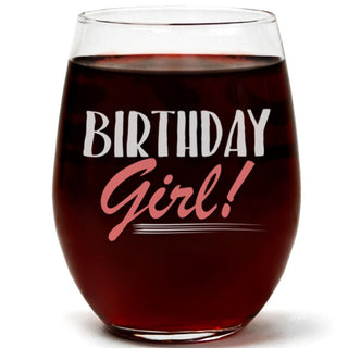Birthday Girl Wine Glass - Last Chance!