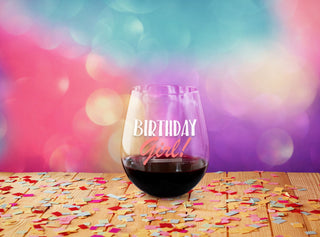 Birthday Girl Wine Glass - Last Chance!