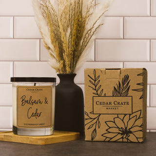 Balsam & Cedar Soy Candle