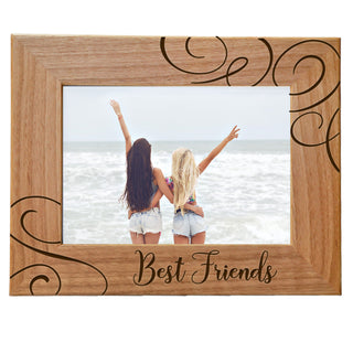 Best Friends Wood Photo Frame