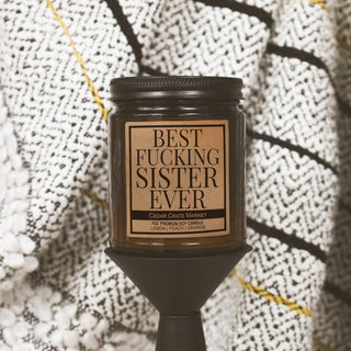 Best Fucking Sister Ever Amber Jar