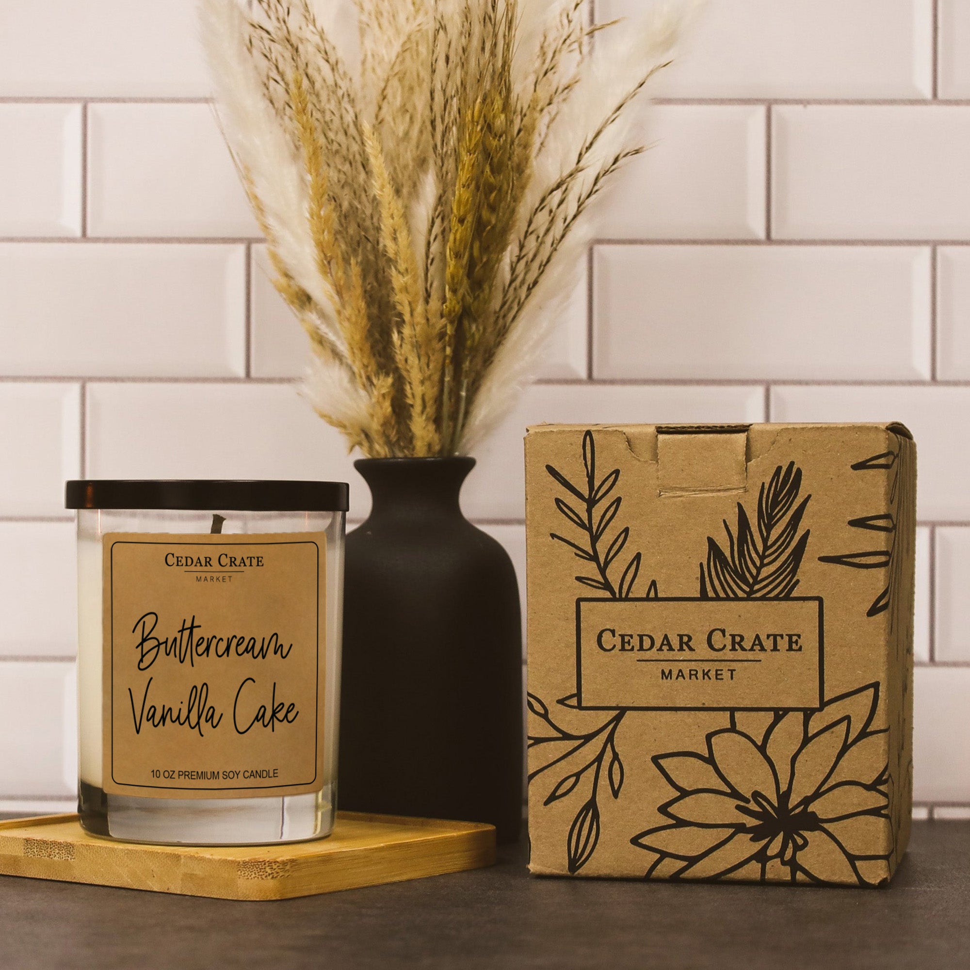 Buttercream Vanilla Cake Soy Candle