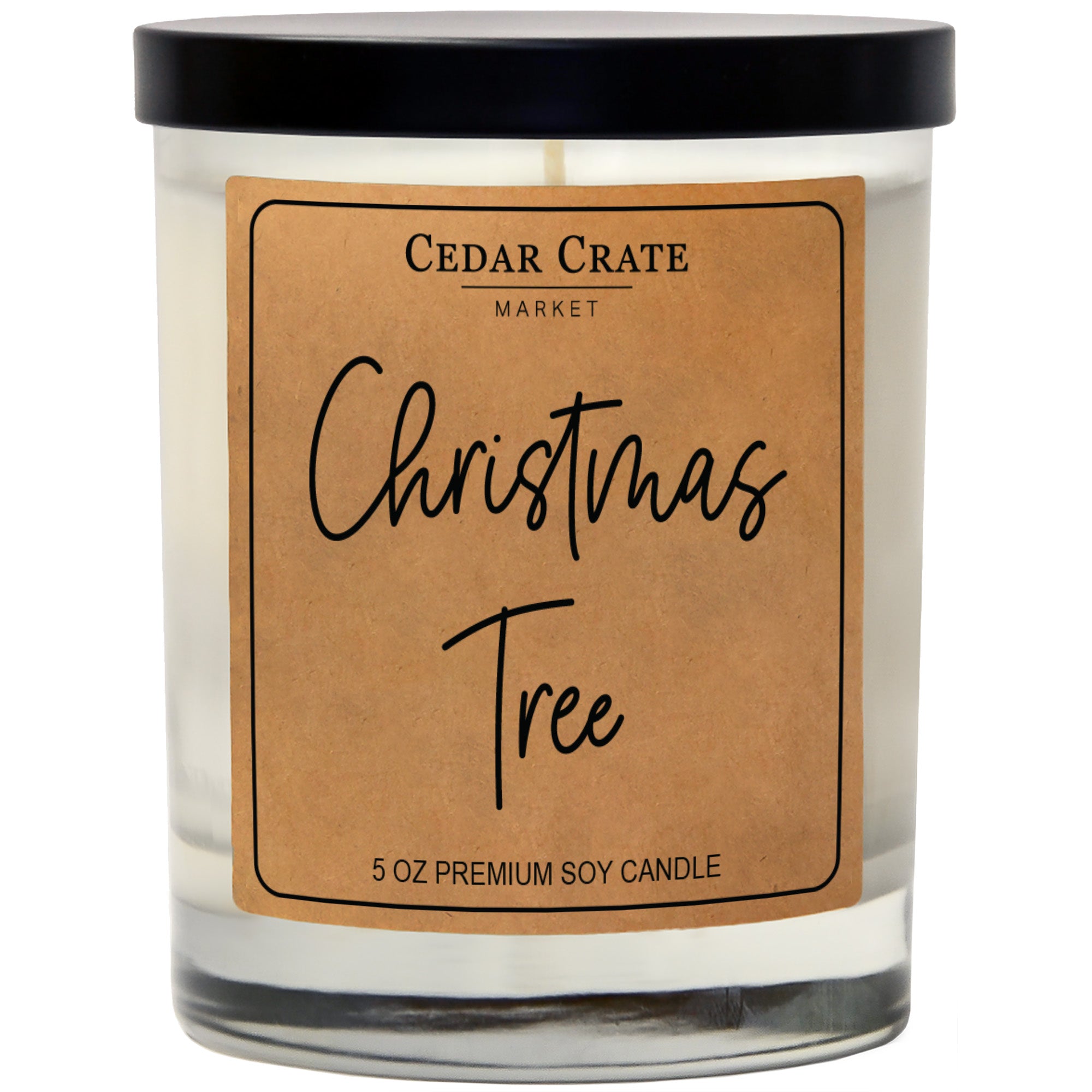 Christmas Tree Soy Candle