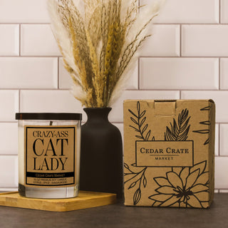 Crazy-Ass Cat Lady Soy Candle