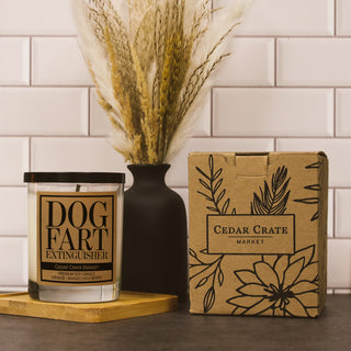 Dog Fart Extinguisher Soy Candle