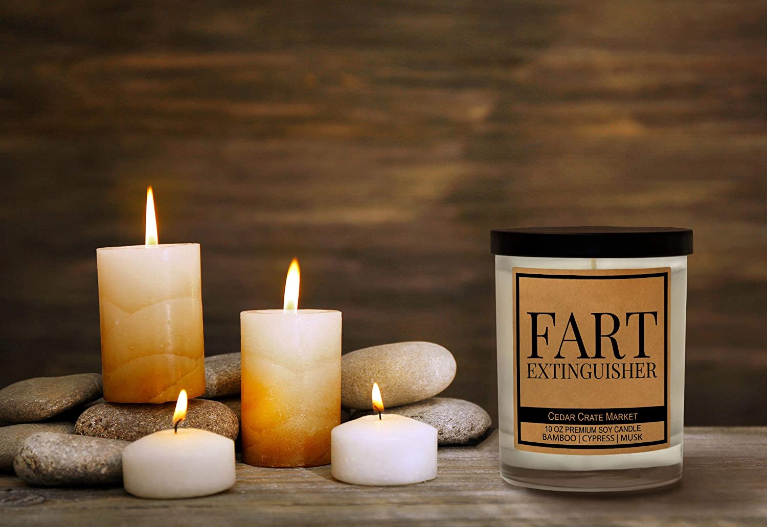Fart Extinguisher Soy Candle