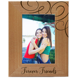 Forever Friends Wood Photo Frame – Cedar Crate