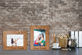 Forever Friends Wood Photo Frame