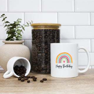Happy Birthday (Rainbow) Mug