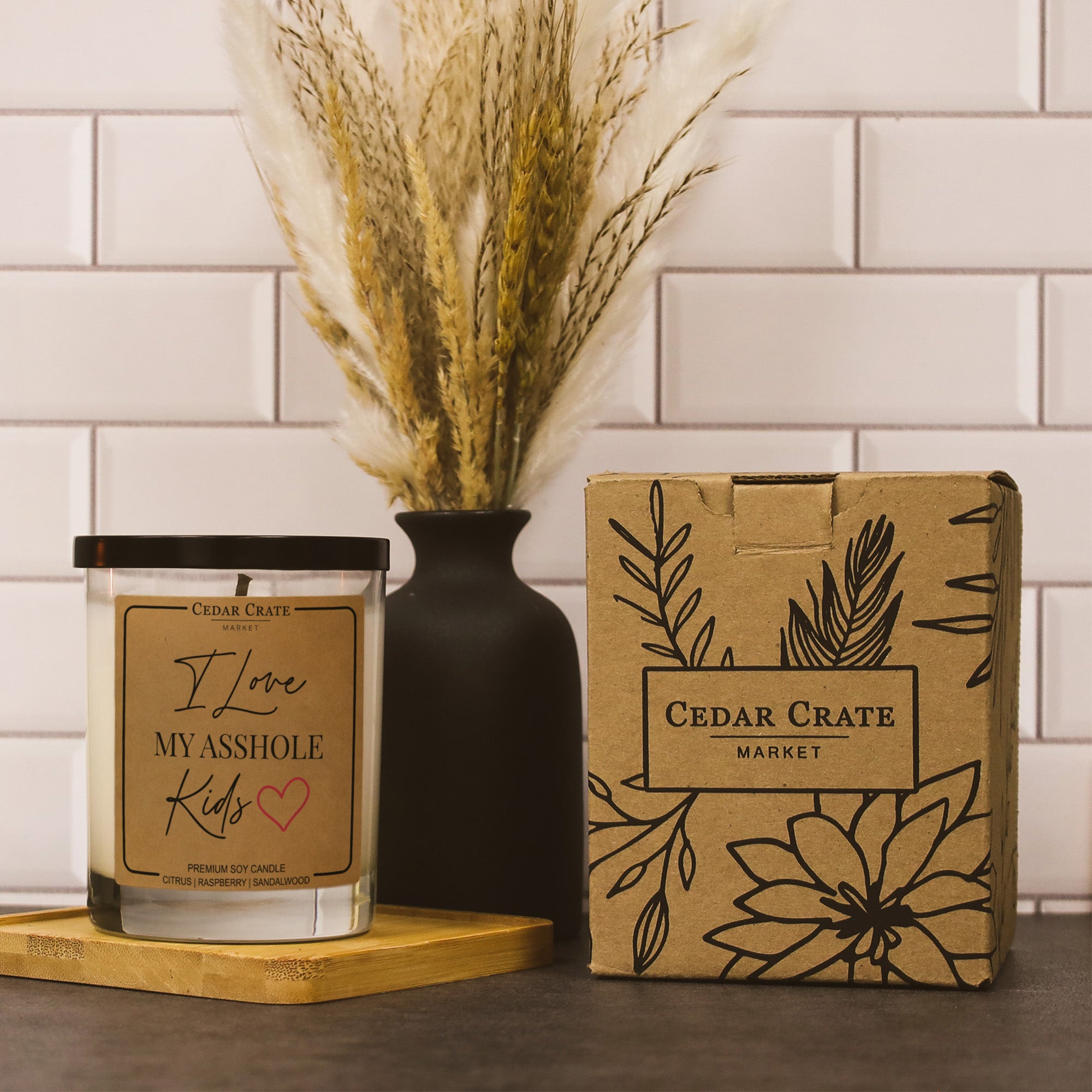 I Love My Asshole Kids Soy Candle