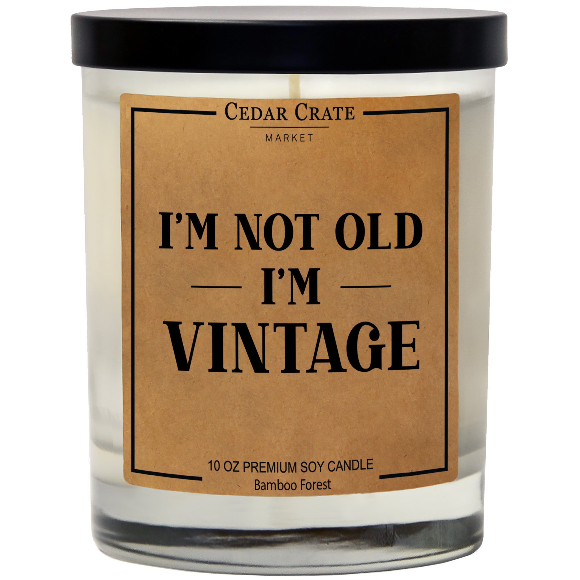 I'm Not Old I'm Vintage Birthday Candle | Funny Gift for Her