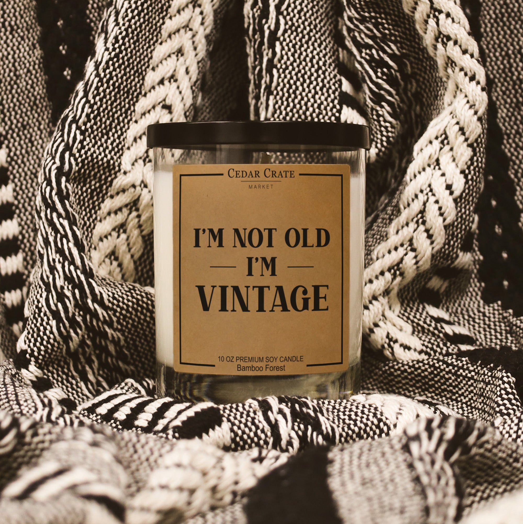 I'm Not Old I'm Vintage Birthday Candle | Funny Gift for Her