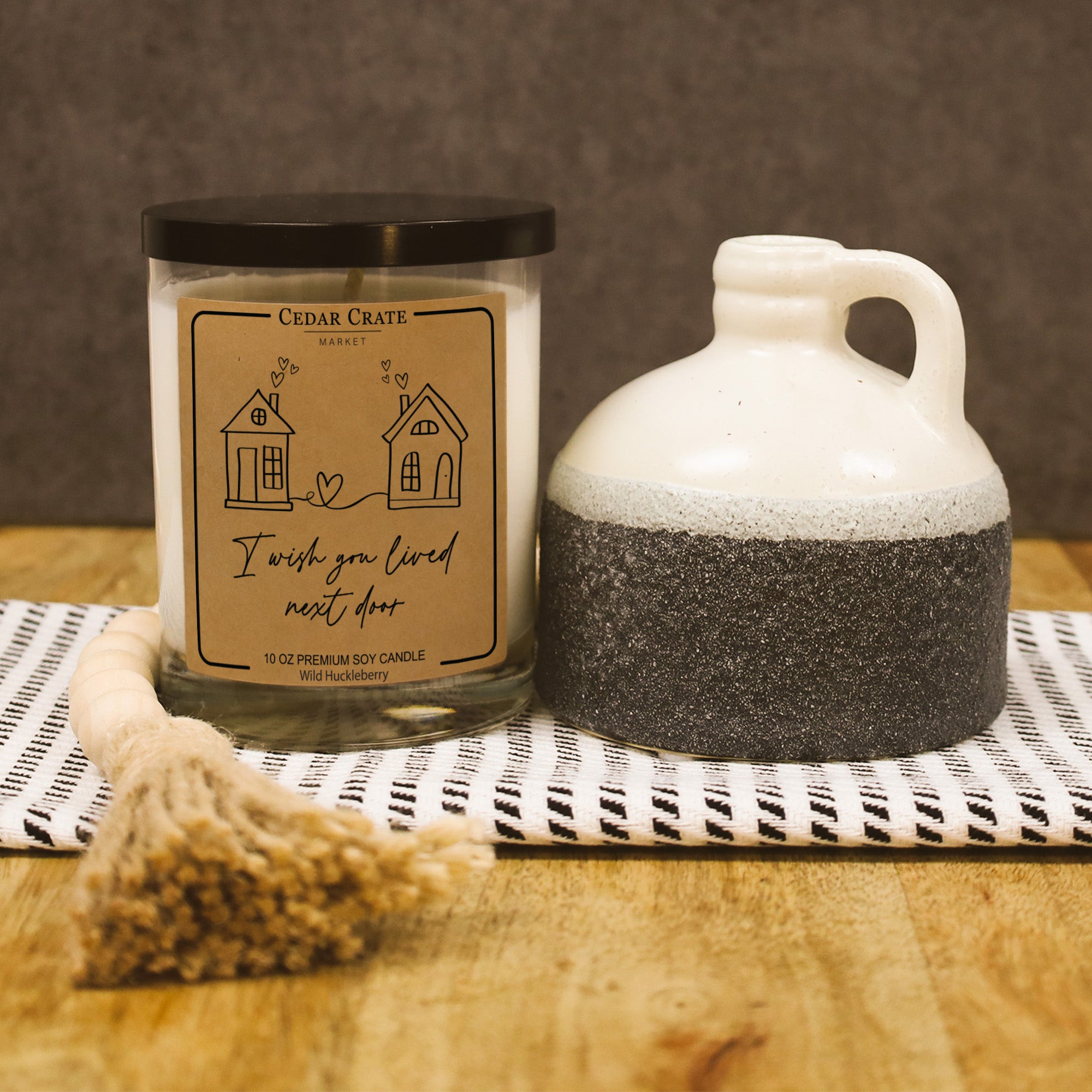 I Wish You Lived Next Door Soy Candle