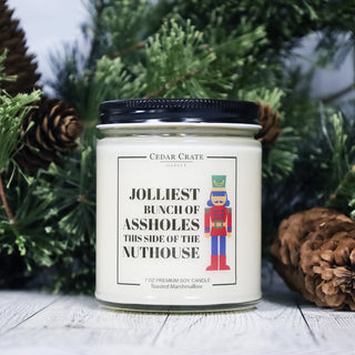 Jolliest Bunch Of Assholes This Side Of The Nuthouse Soy Candle - 7oz