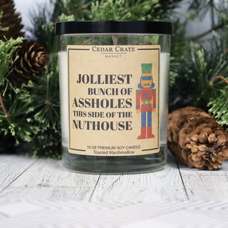 Jolliest Bunch Of Assholes This Side Of The Nuthouse Soy Candle