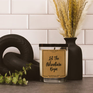 Let The Adventure Begin Soy Candle