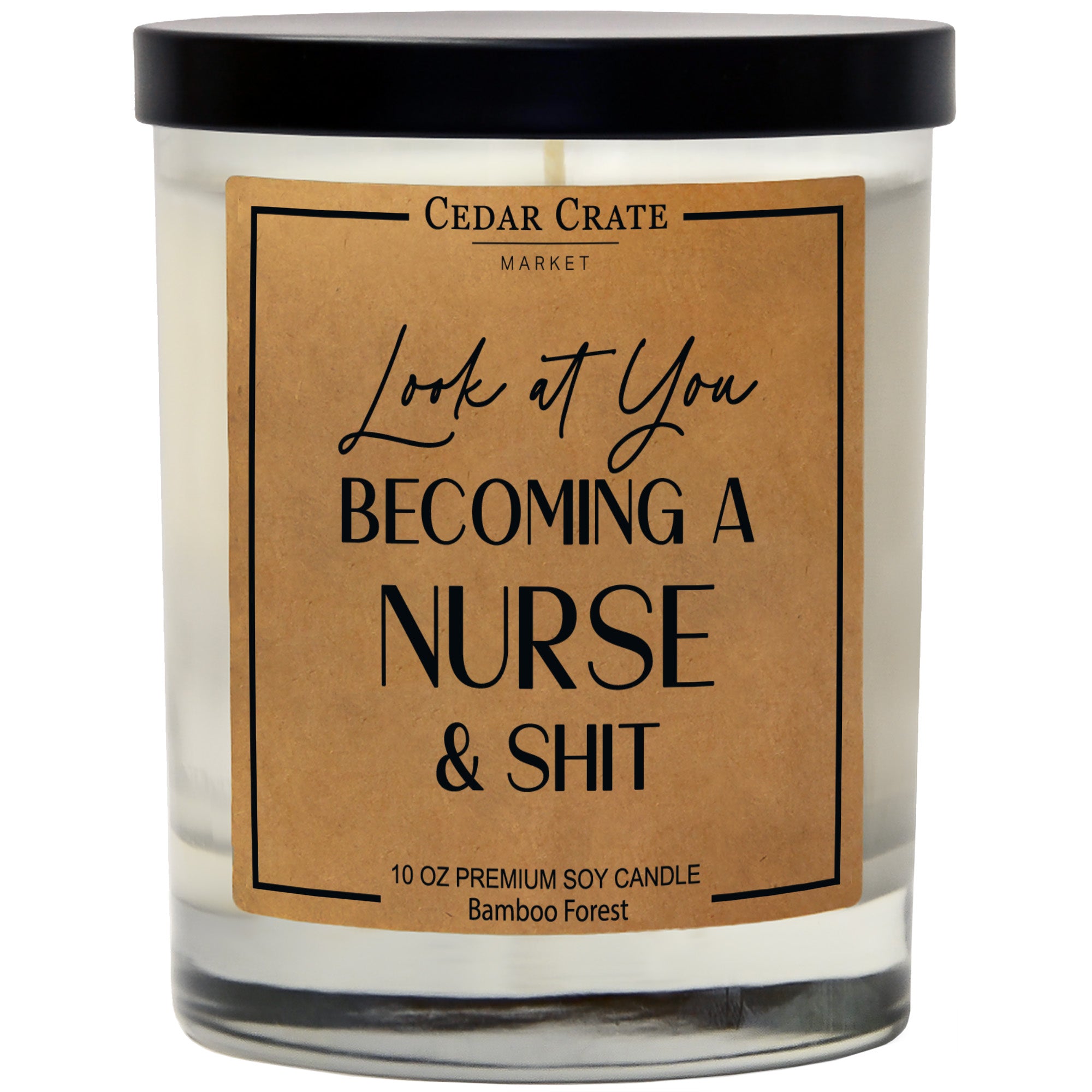 Look At You Becoming A Nurse And Shit Soy Candle