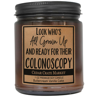 Ready For Your Colonoscopy Amber Jar