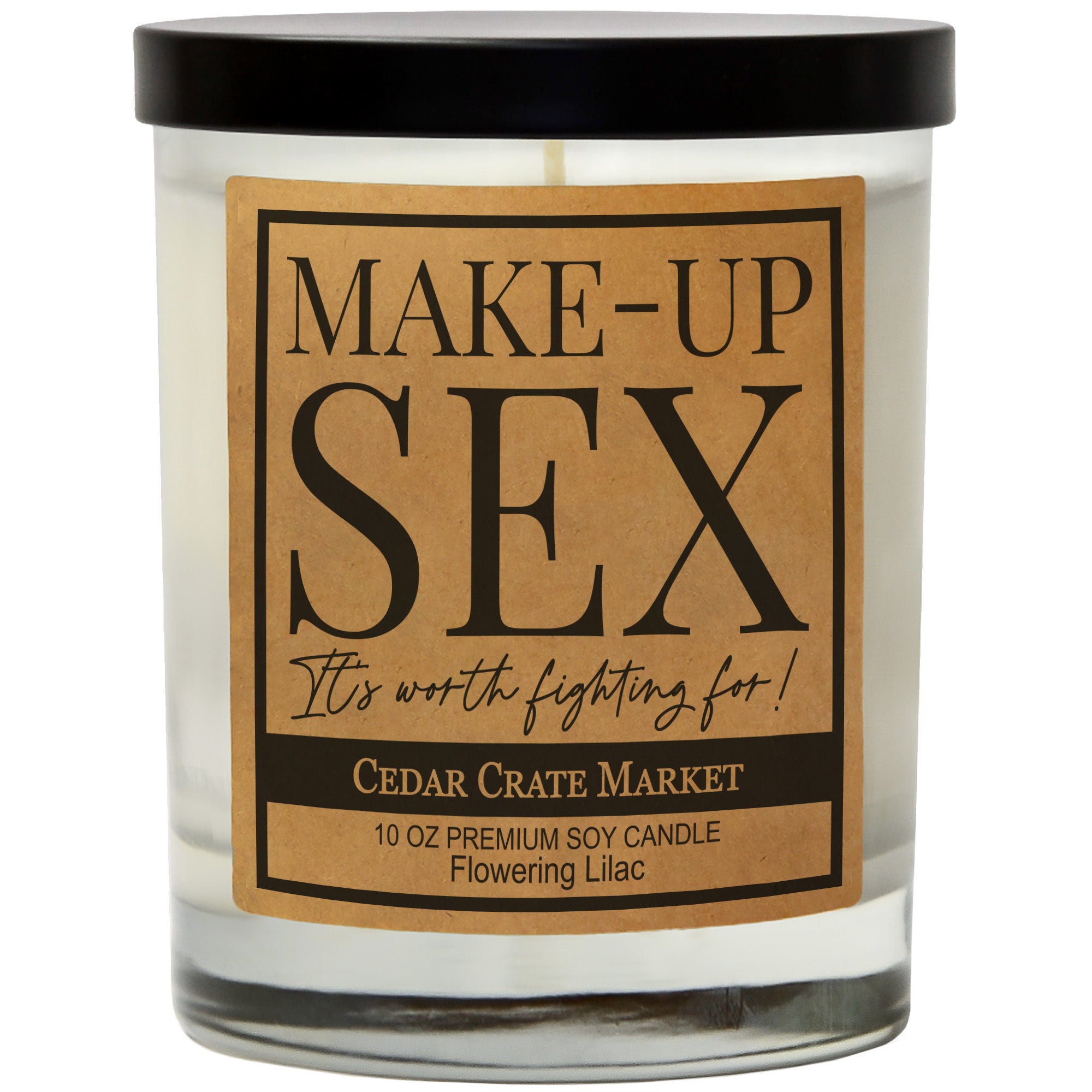 Make-Up Sex - It's Worth Fighting For Soy Candle
