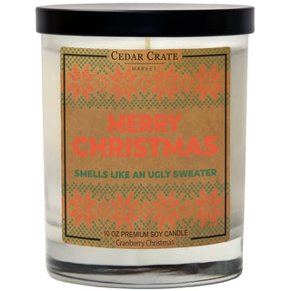 Merry Christmas Smells Like An Ugly Sweater Soy Candle