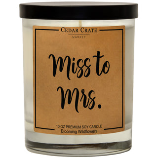 Miss to Mrs. Soy Candle